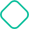 The milestone icon used in Asana - a small green diamond